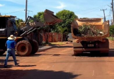 Prefeitura realiza “Operação Cidade Limpa – Zero Dengue” no Bairro Nilton Nogueira I e II nesta terça-feira