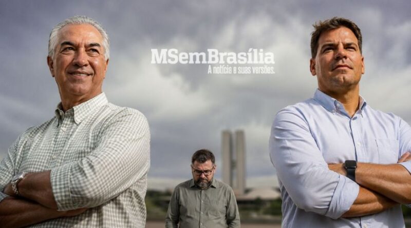 O ex-governador Reinaldo Azambuja e o ex-deputado Capitão Contar seriam eleitos senadores MS caso as eleições fossem hoje