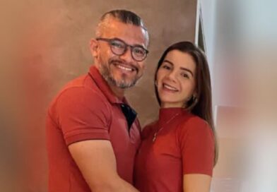 Valdemar Rocha e esposa