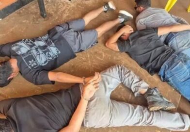 Assaltantes invadem garagem da Prefeitura, espancam vigia e roubam dois veículos; 4 estão presos