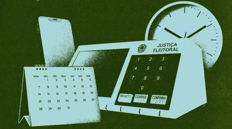 Veja datas importantes na semana que antecede o 1º turno da eleições 2026