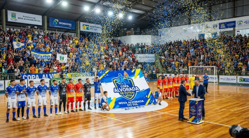 Confira como foi a abertura da Copa Alvorada de Futsal 2026!