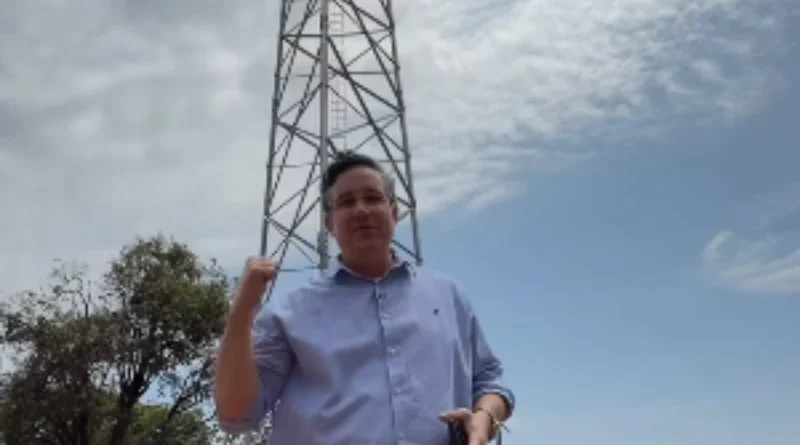 População do Distrito Pana e região vão receber sinal de celular