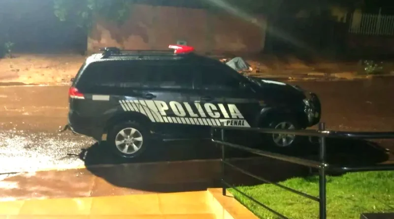Viatura da Polícia Penal é furtada em Campo Grande e recuperada em Jaraguari